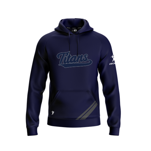 [FOLHSMNV-YXS-LOGO3] Decker Summit Hoodie (Youth XS, Navy, Logo 3)