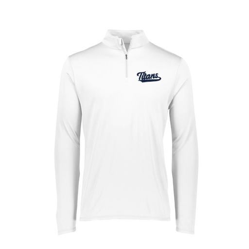 [FTLQFLWH-FAXS-LOGO3] Decker Women's Flex-Lite 1/4 Zip Shirt (Female Adult XS, White, Logo 3)