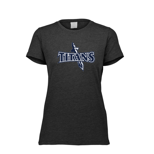 [FTSCUBBK-FAXS-LOGO1] Decker Women's Tri-Blend T-Shirt - Short Sleeve (Female Adult XS, Black, Logo 1)