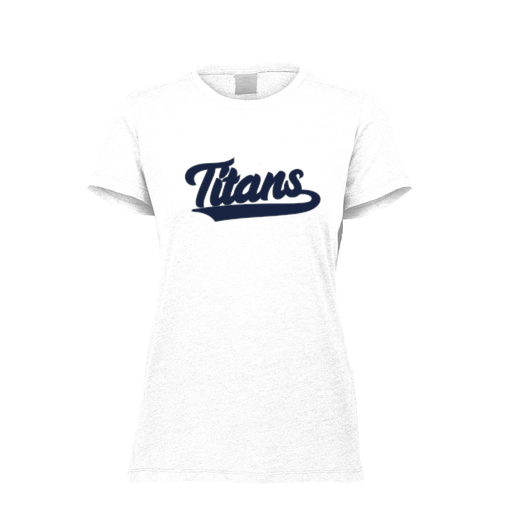 [FTSCUBWH-FAXS-LOGO3] Decker Women's Tri-Blend T-Shirt - Short Sleeve (Female Adult XS, White, Logo 3)
