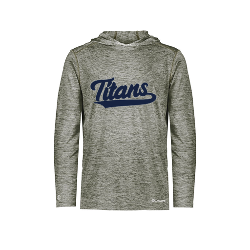 [FOLHCGGY-AS-LOGO3] Decker Men's Charge Hoodie (Adult S, Gray, Logo 3)