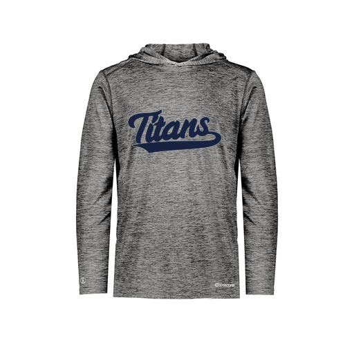 [FOLHCGBK-YS-LOGO3] Decker Youth Charge Hoodie (Youth S, Black, Logo 3)